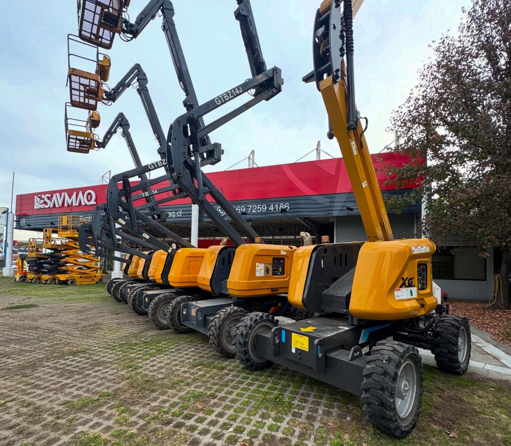 arriendo plataformas elevadora SAVMAQ
