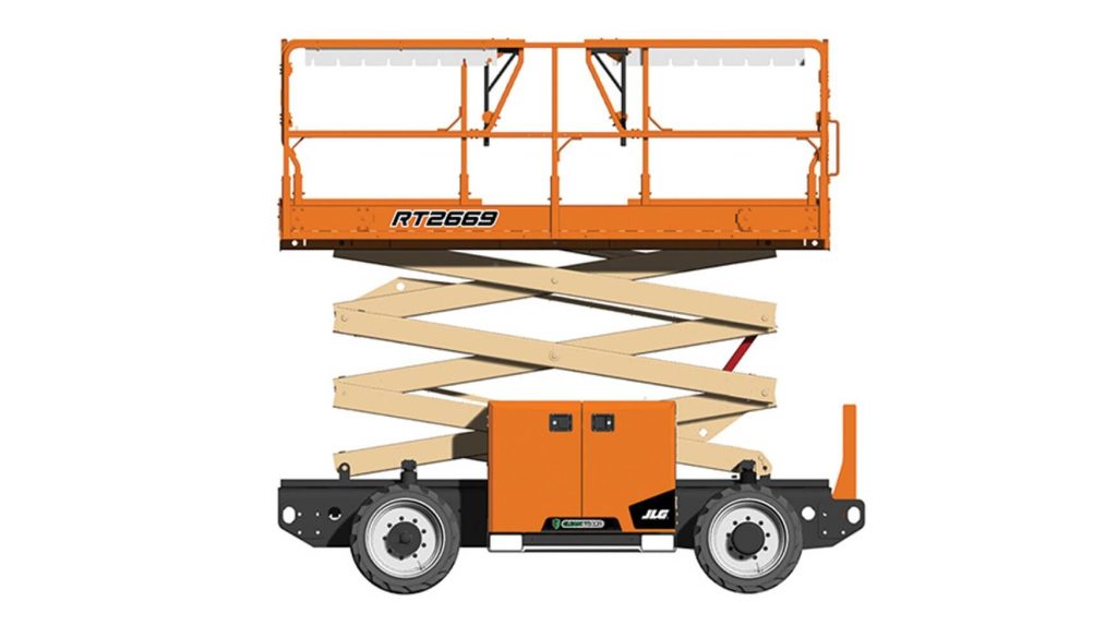 plataforma elevadora tipo tijera en arriendo savmaq